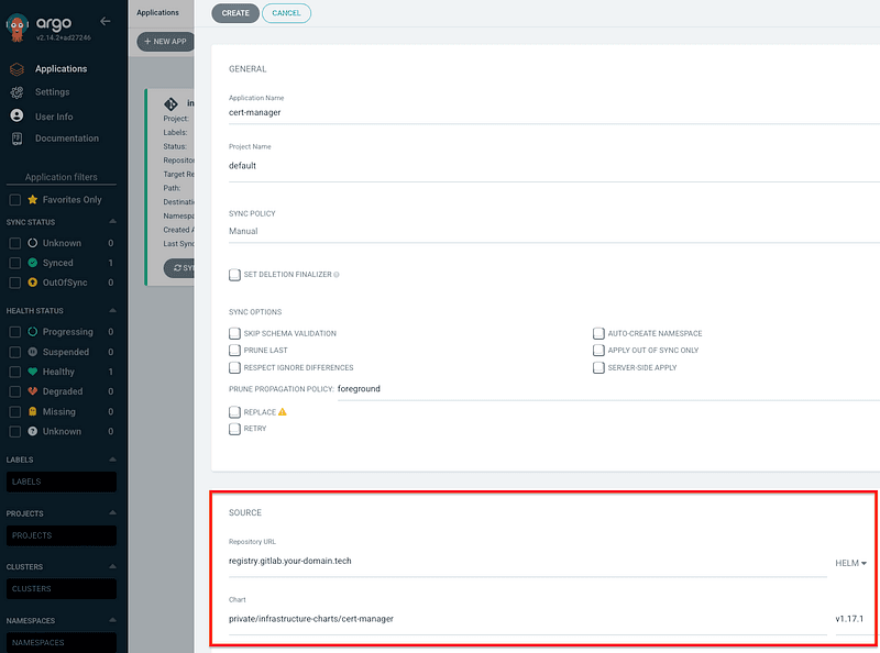 Fig. 15: Deploying Cert-Manager via GitLab Private OCI Helm Repository