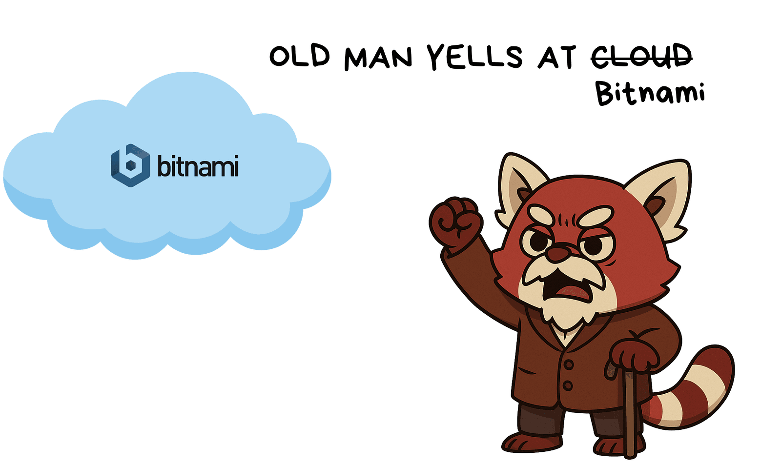 Fig. 2: OLD MAN YELLS AT CLOUD