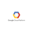 Google Cloud Platform logo: a multicoloured hexagon icon in blue, red, and yellow above the text "Google Cloud Platform", on a white backround.