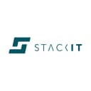 STACKIT logo featuring a teal geometric S-shaped mark beside the wordmark "STACKIT" in teal lettering on a white background.