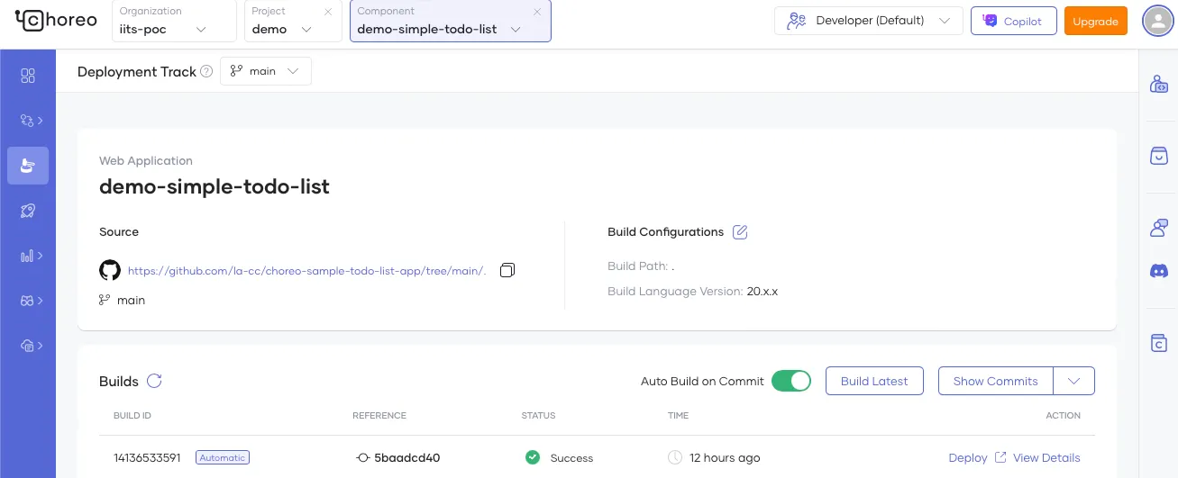 Abb. 21: Build nach Behebung der CVE